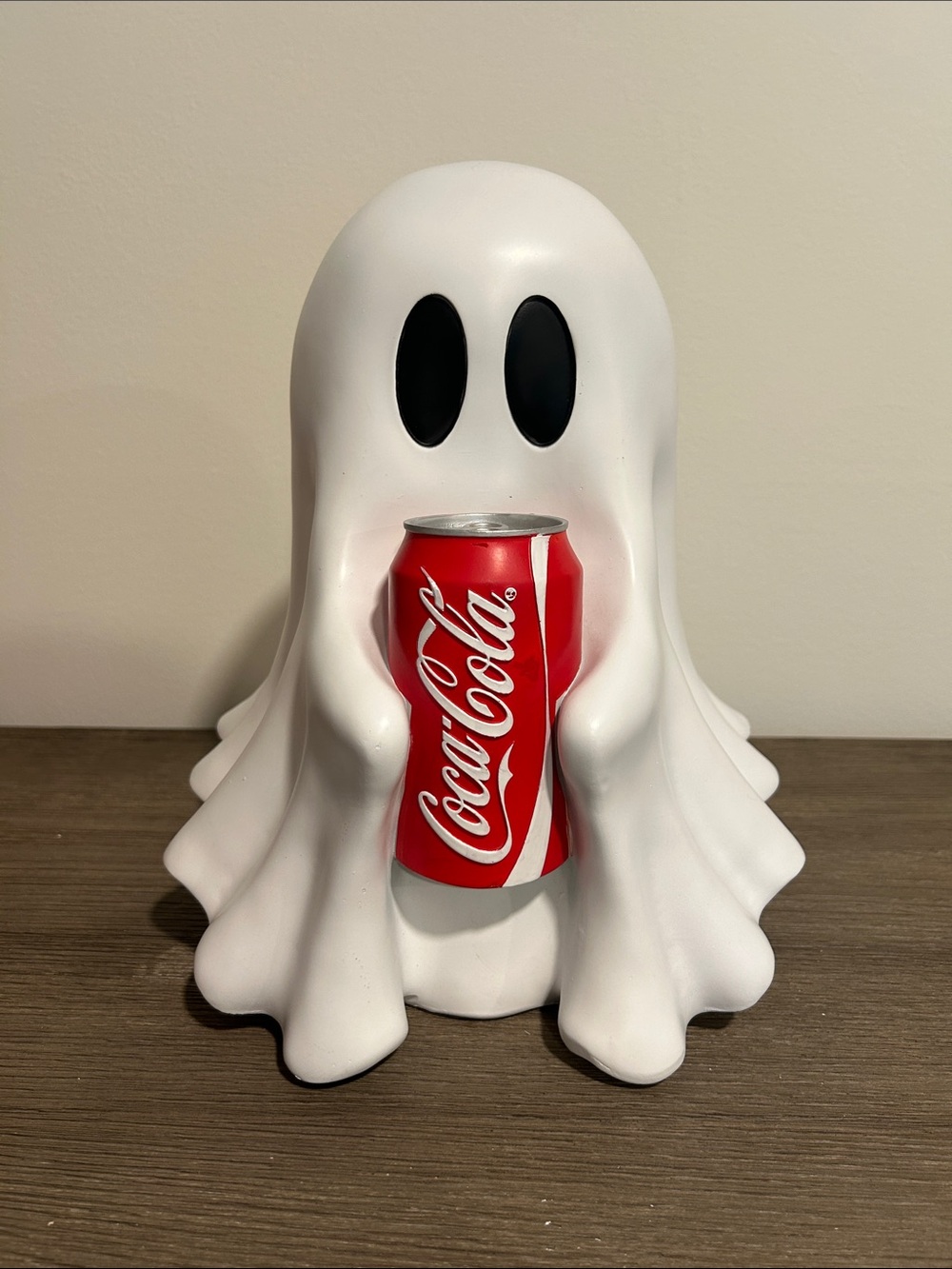 Ghost Holding Coke Can
